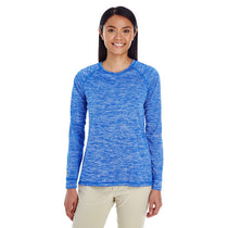 Holloway Women's Royal Heather Electrify 2.0 Long-Sleeve