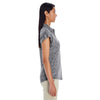 Holloway Women's Black Heather Electrify 2.0 Polo