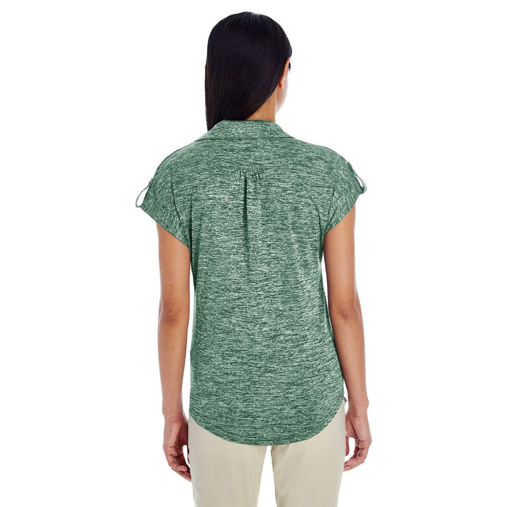 Holloway Women's Forest Heather Electrify 2.0 Polo