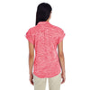 Holloway Women's Scarlet Heather Electrify 2.0 Polo