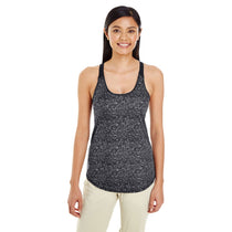 Holloway Women's Black/Black Space Dye Tank