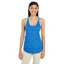 Holloway Women's Blue/Brght Blue Space Dye Tank