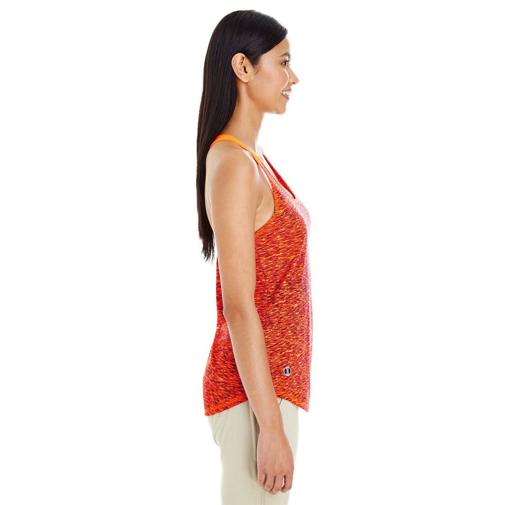 Holloway Women's Orange/Bright Orange Space Dye Tank