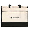 Gemline Black Contemporary Tote
