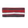 Holloway Scarlet/White/Graphite Acrylic Rib Knit Comeback Headband