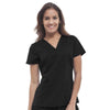Healing Hands Women's Black Purple Label Amanda Top