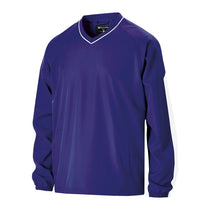 Holloway Men's Purple/White Bionic Windshirt