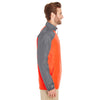 Holloway Men's Carbon Print/Orange Raider Pullover
