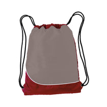 Holloway Grey/Scarlet/White Nylon Day-Pak Bag