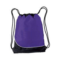 Holloway Purple/Black/White Nylon Day-Pak Bag