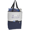 Leed's Navy Merlin Zippered Tote