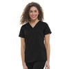 Healing Hands Women's Black Purple Label Joni Top