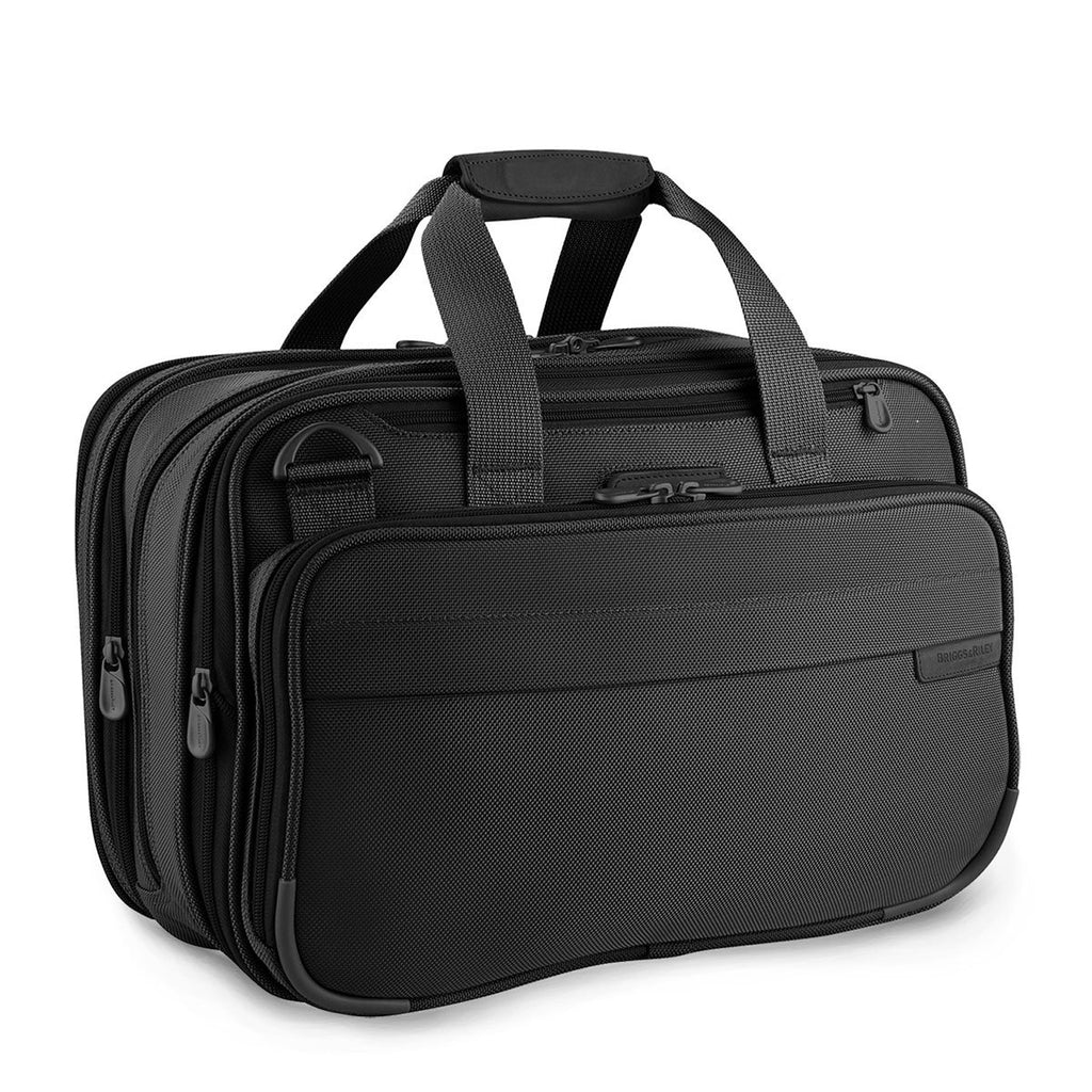 Briggs & Riley Black Baseline Expandable Cabin Bag