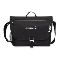 Gemline Black Subway Messenger Bag
