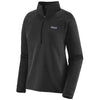 Patagonia Women's Black Crosstrek Quarter Zip Fleece