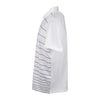 Vantage Men's White/Grey Pro Gradual Stripe Polo