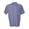 Vantage Men's Navy/White Pro Mini-Gingham Polo