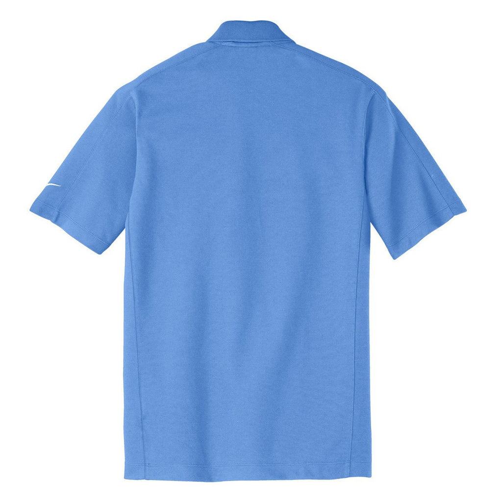 Nike Men's Legend Blue Dri-FIT S/S Pique II Polo
