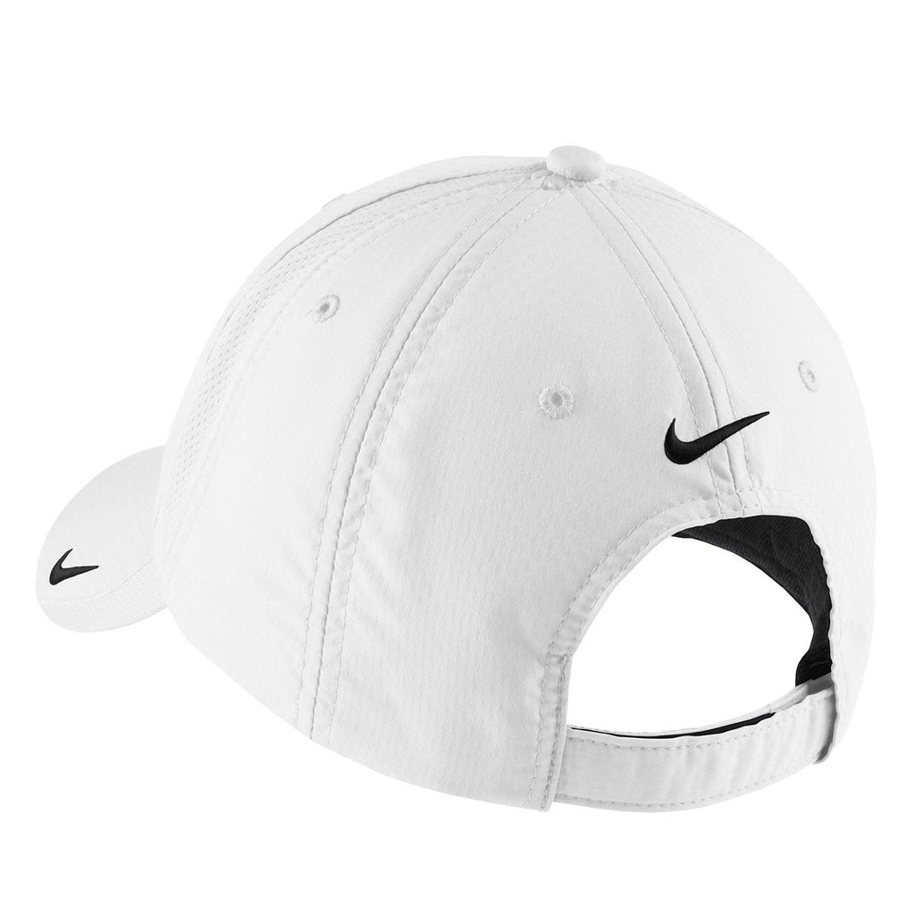 Nike White Sphere Dry Cap