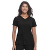 Healing Hands Women's Black HH Works Monica Top