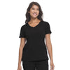 Healing Hands Women's Black HH Works Madison Top