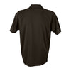 Vantage Men's Brown Omega Solid Mesh Tech Polo