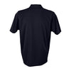 Vantage Men's Navy Omega Solid Mesh Tech Polo