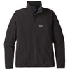 Patagonia Men's Black Lightweight Better Sweater Marsupial Pullover
