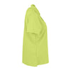 Vantage Women's Citron Omega Solid Mesh Tech Polo