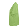 Vantage Women's Lime Omega Solid Mesh Tech Polo