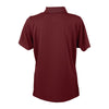 Vantage Women's Sport Red Omega Solid Mesh Tech Polo