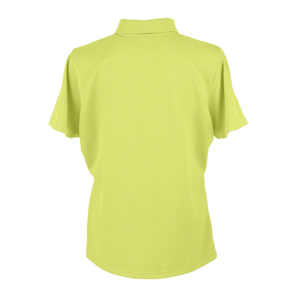 Vantage Women's Sunburst Omega Solid Mesh Tech Polo