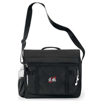 Gemline Black Global Messenger Bag