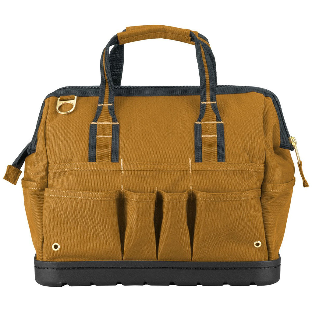 Carhartt Brown Legacy 16 Inch Tool Bag With Molded Base