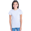 LAT Girl's Ash Fine Jersey T-Shirt