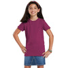 LAT Girl's Fuchsia Fine Jersey T-Shirt