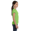 LAT Girl's Key Lime Fine Jersey T-Shirt