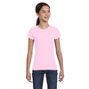 LAT Girl's Pink Fine Jersey T-Shirt