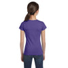 LAT Girl's Purple Fine Jersey T-Shirt