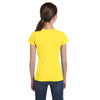 LAT Girl's Yellow Fine Jersey T-Shirt