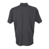 Vantage Men's Dark Grey Micro-Waffle Mesh Polo