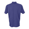 Vantage Men's Royal Micro-Waffle Mesh Polo