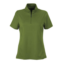 Vantage Women's Moss Micro-Waffle Mesh Polo