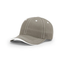 Richardson Driftwood/White Lifestyle Structured Chino Twill Wave Visor