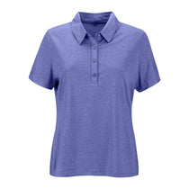 Vantage Women's Blue Heather Micro Melange Polo