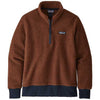 Patagonia Women's Sisu Brown Woolyester Fleece Pullover