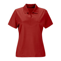 Vantage Women's Sport Red V-Tech Performance Polo