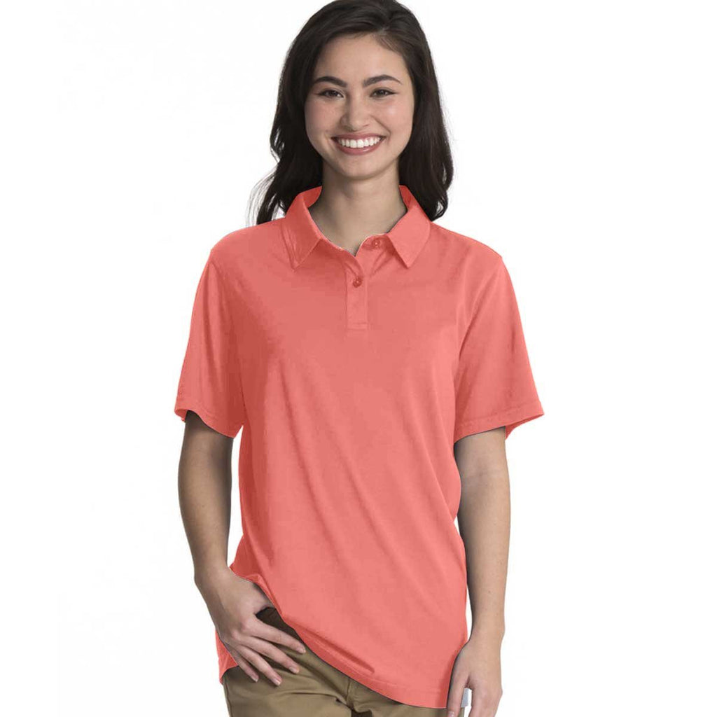 Charles River Women's Melon Seaside Polo