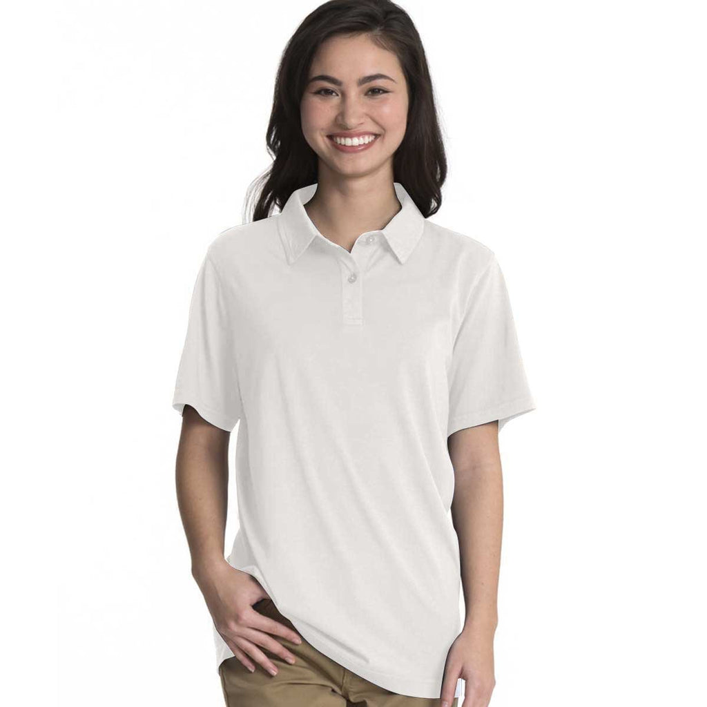 Charles River Women's White Seaside Polo