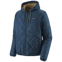 Patagonia Men's Stone Blue Diamond Quilted Bomber Hoody
